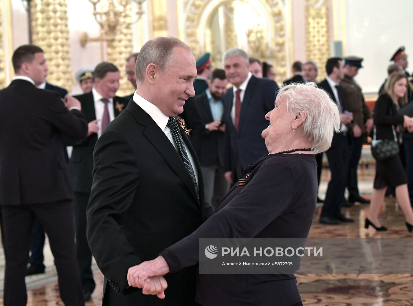 Торжественный прием от имени В. Путина по случаю 74-й годовщины Победы в Великой Отечественной войне