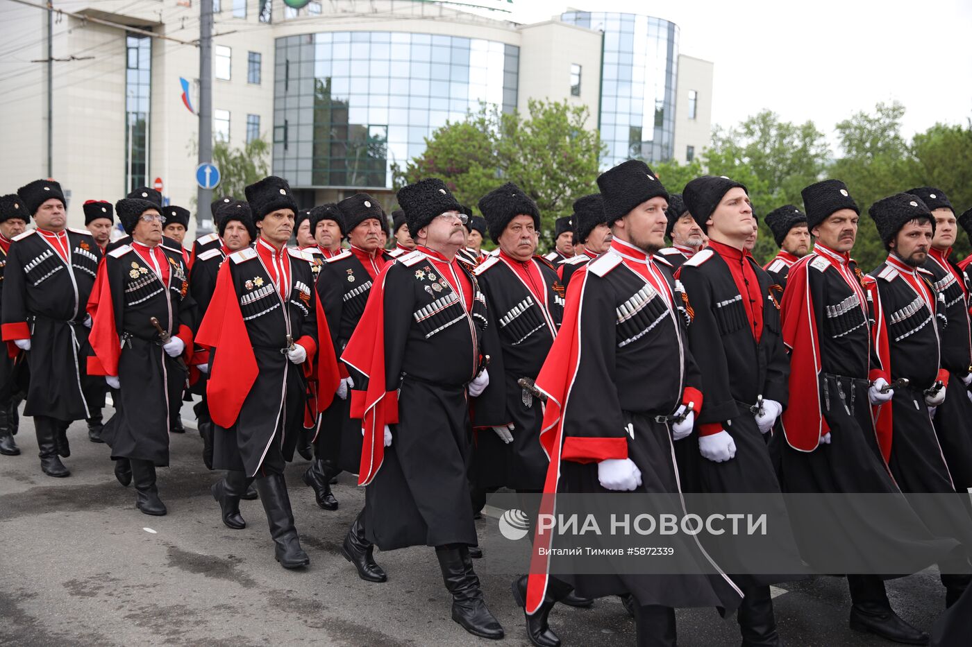 Празднование Дня Победы в регионах России