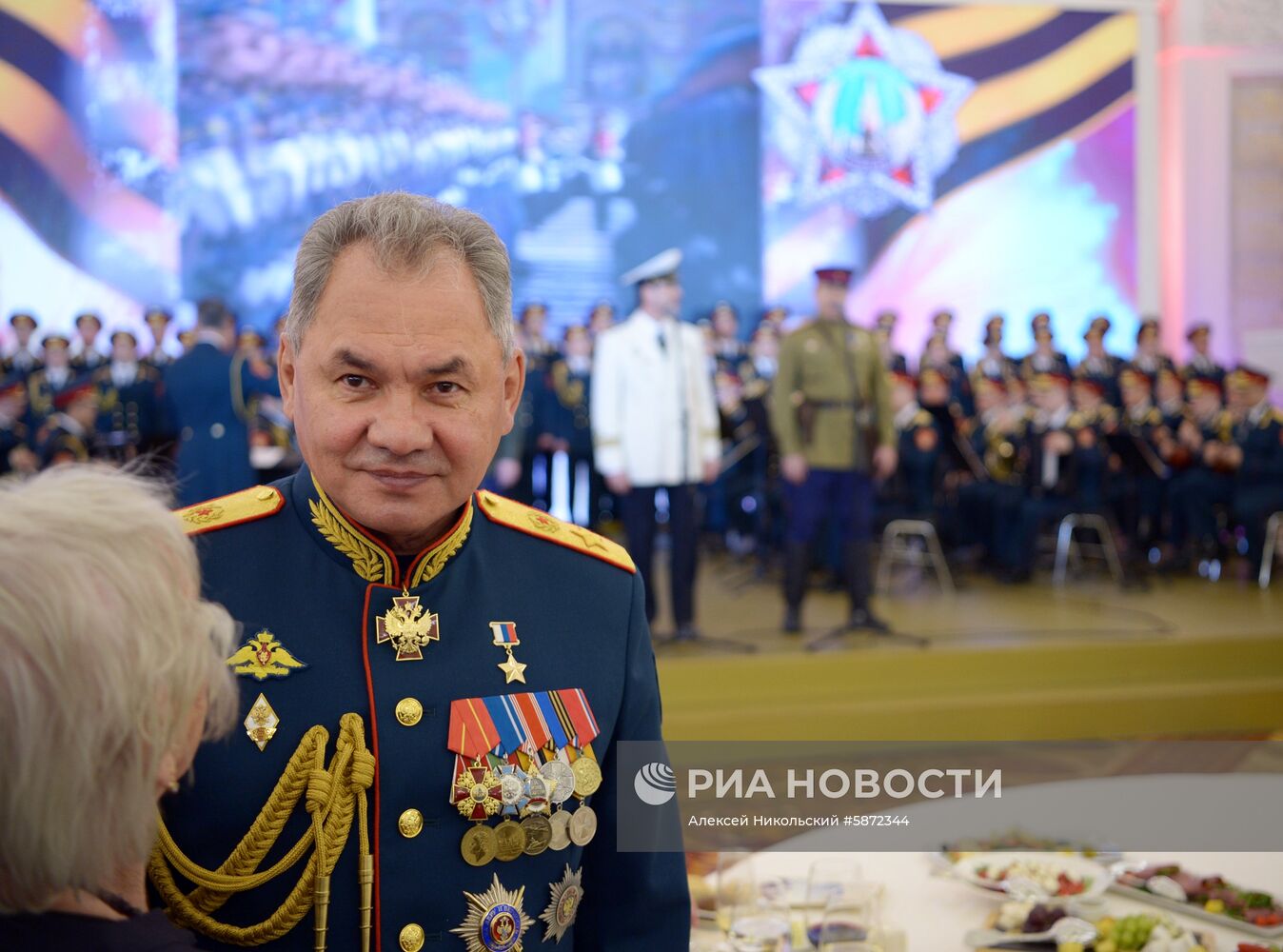 Торжественный прием от имени В. Путина по случаю 74-й годовщины Победы в Великой Отечественной войне