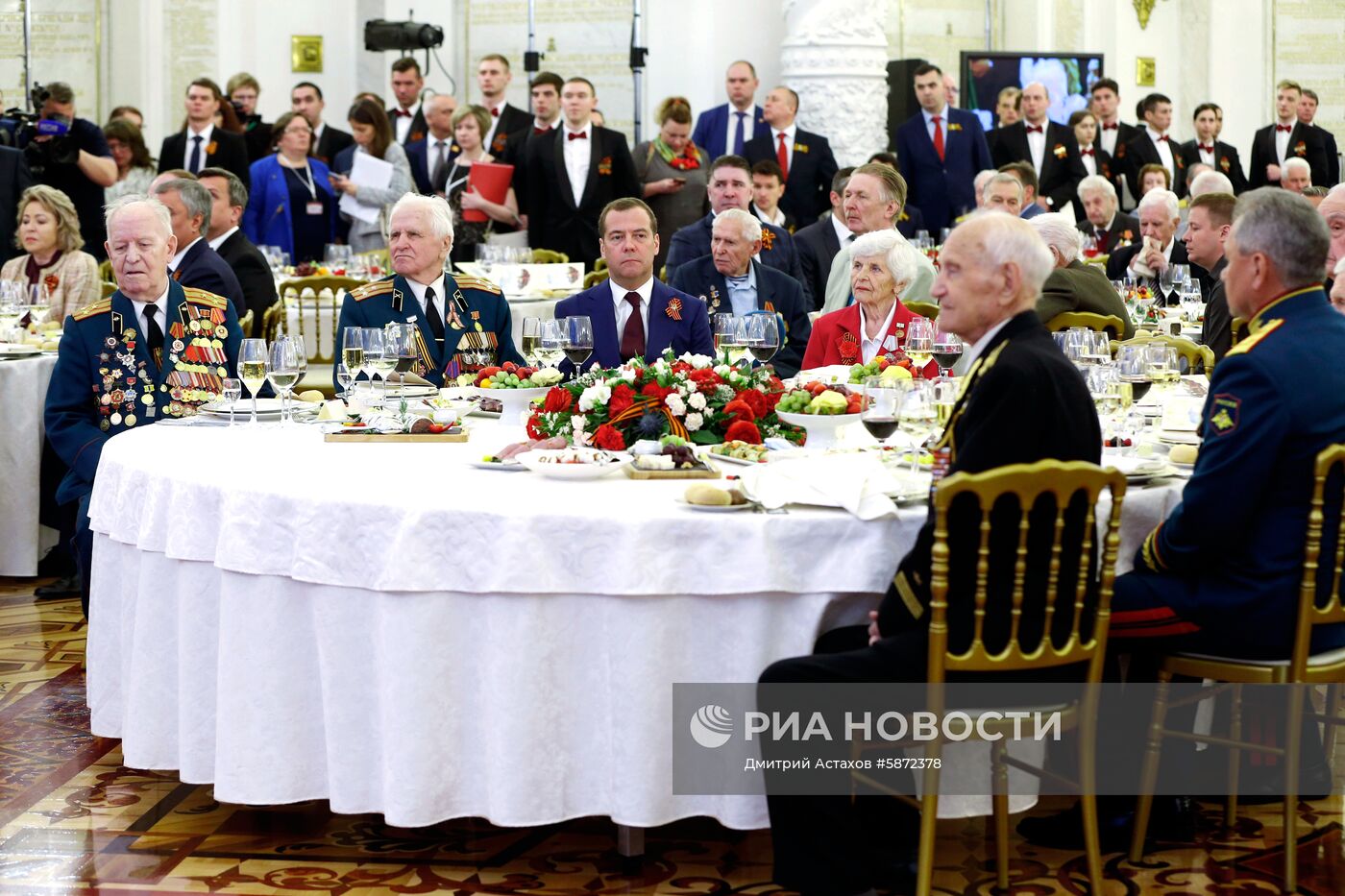 Торжественный прием от имени В. Путина по случаю 74-й годовщины Победы в Великой Отечественной войне