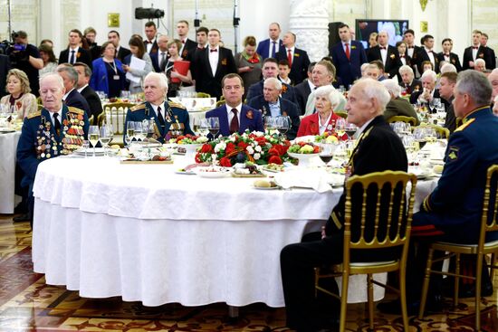 Торжественный прием от имени В. Путина по случаю 74-й годовщины Победы в Великой Отечественной войне