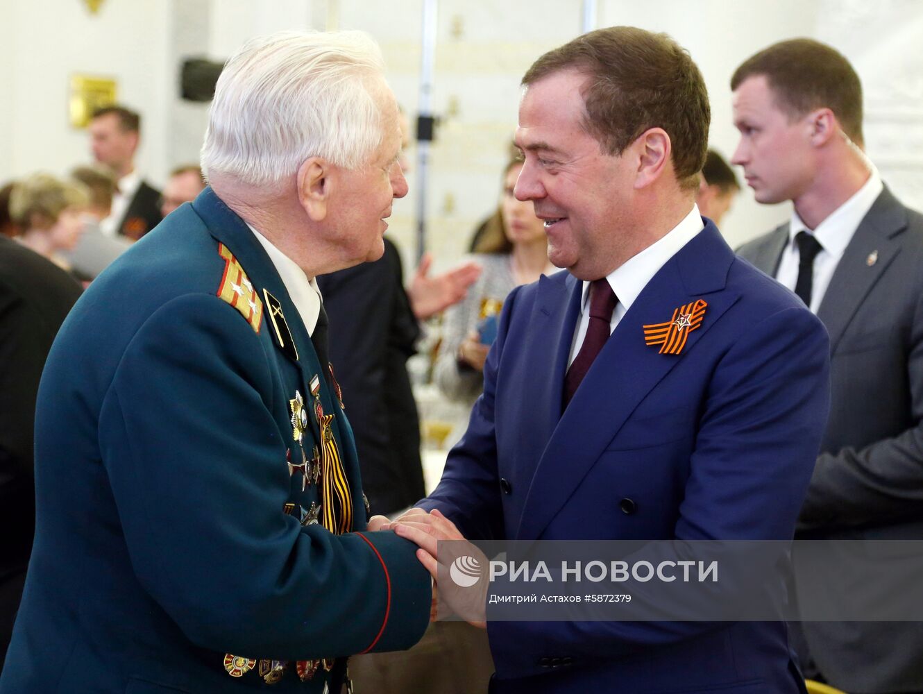 Торжественный прием от имени В. Путина по случаю 74-й годовщины Победы в Великой Отечественной войне