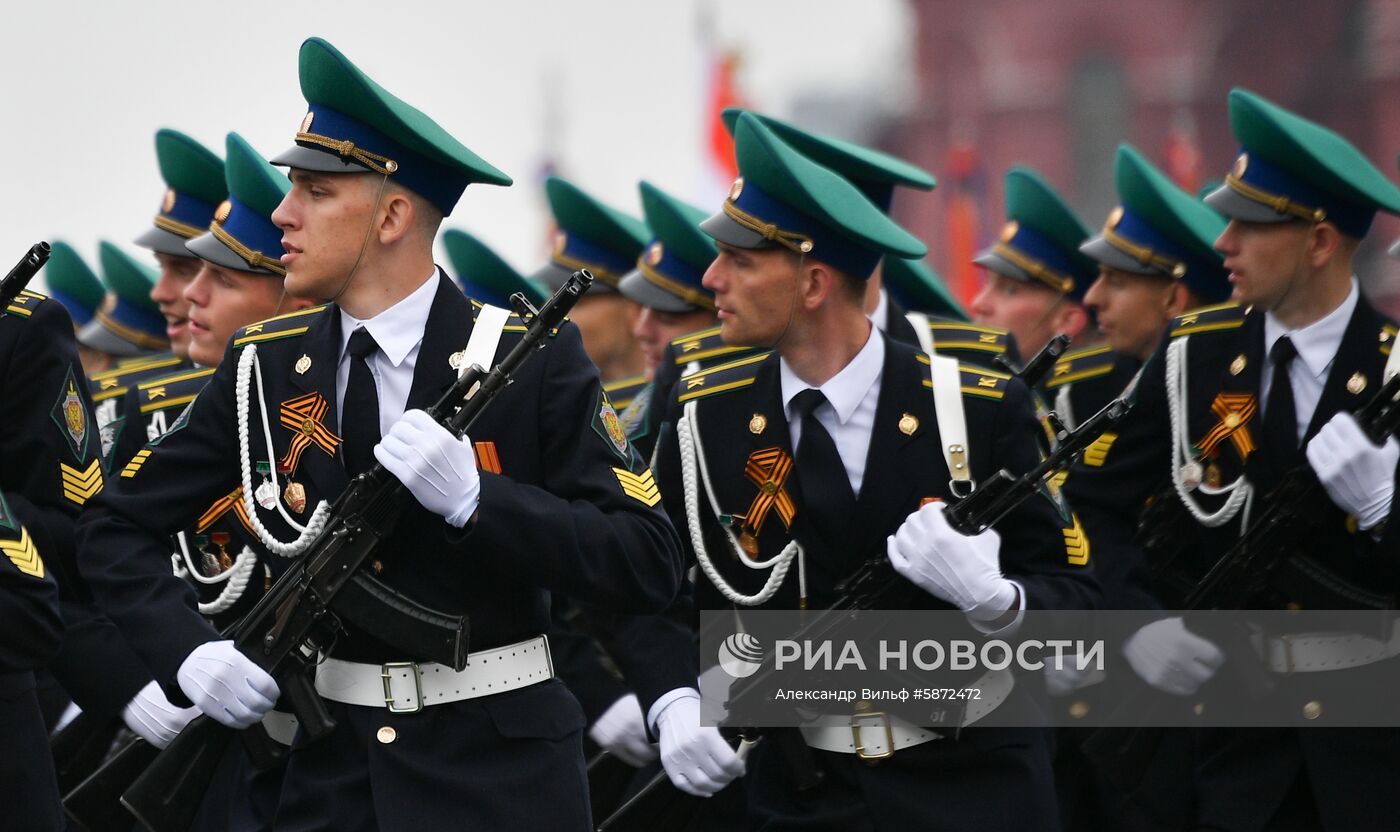 Военный парад, посвящённый 74-й годовщине Победы в Великой Отечественной войне 