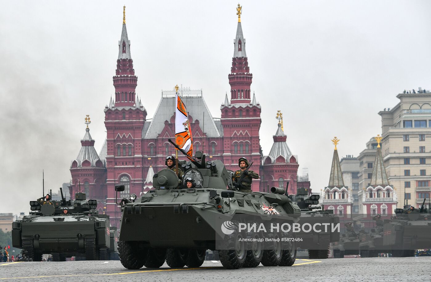 Военный парад, посвящённый 74-й годовщине Победы в Великой Отечественной войне 