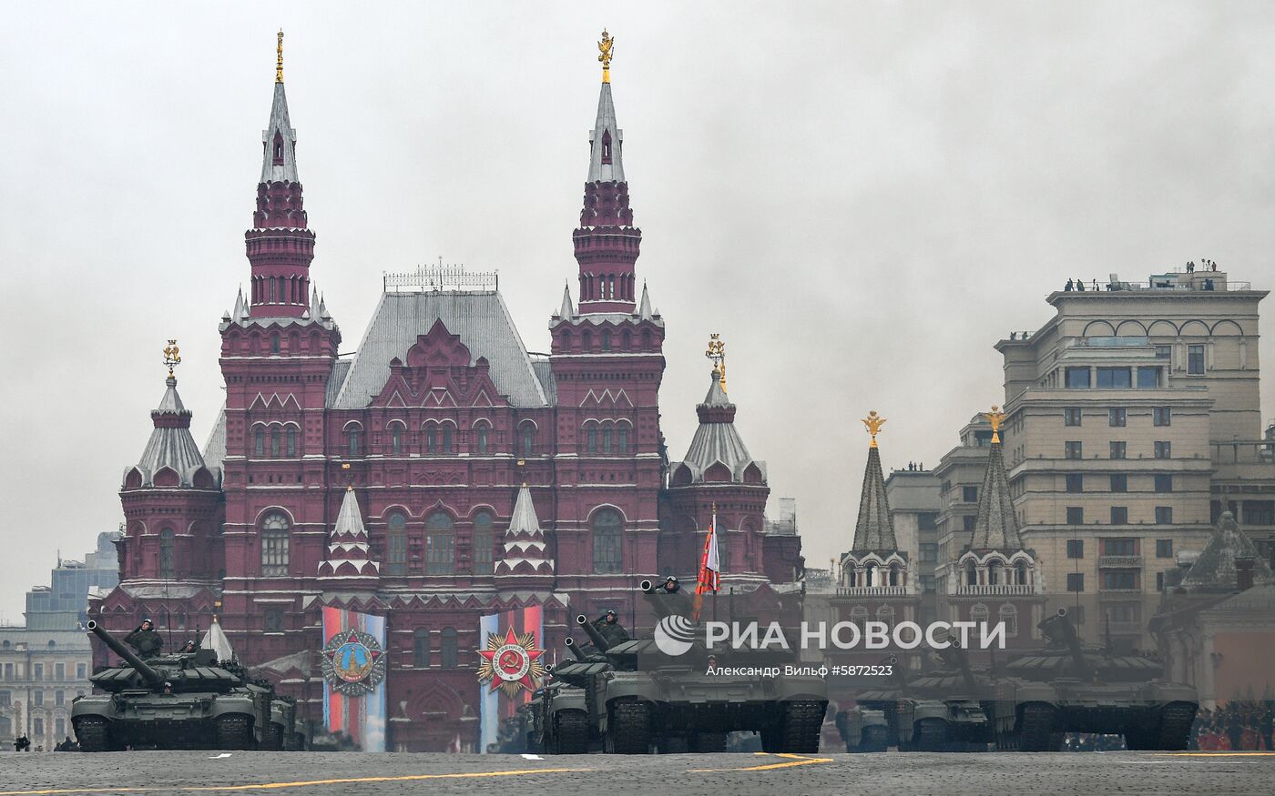 Военный парад, посвящённый 74-й годовщине Победы в Великой Отечественной войне