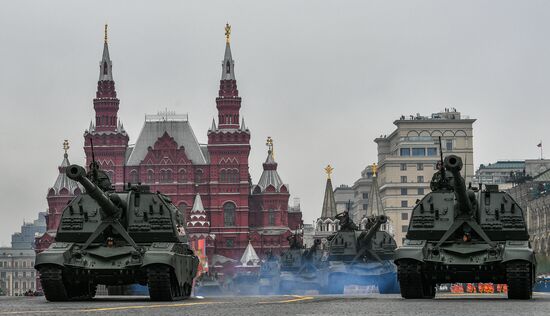 Военный парад, посвящённый 74-й годовщине Победы в Великой Отечественной войне 