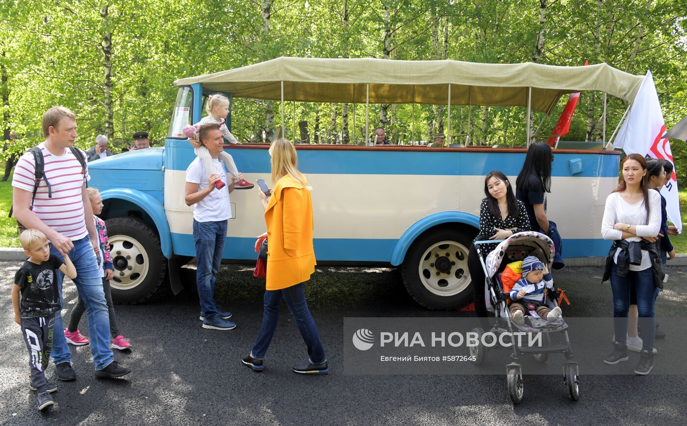 Празднование Дня Победы в Москве