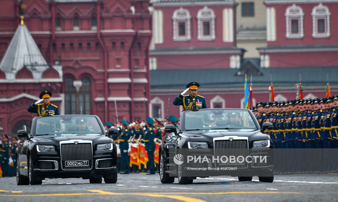 Военный парад, посвящённый 74-й годовщине Победы в Великой Отечественной войне 