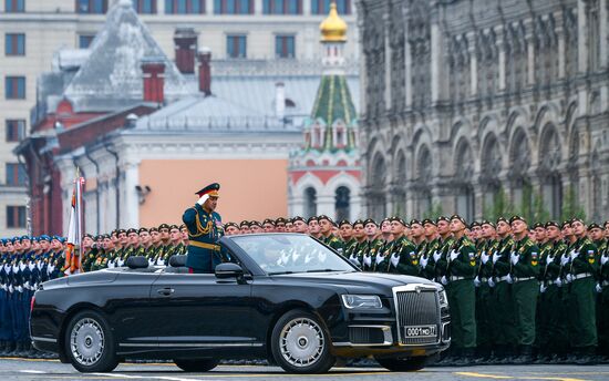 Военный парад, посвящённый 74-й годовщине Победы в Великой Отечественной войне 