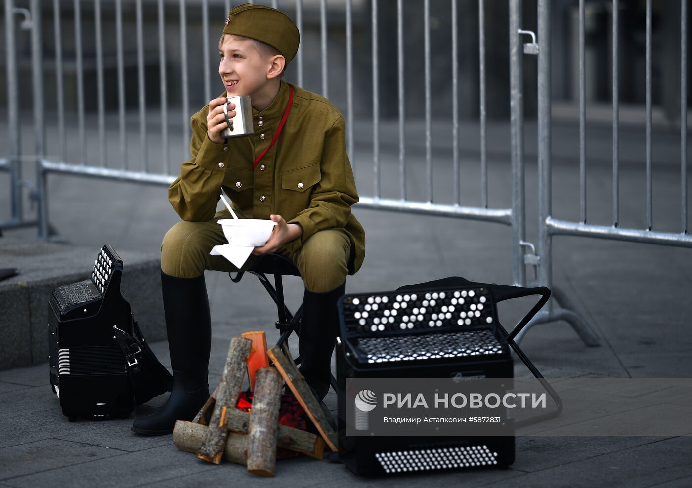 Акция "Бессмертный полк" в Москве  