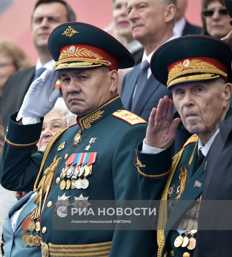 Военный парад, посвящённый 74-й годовщине Победы в Великой Отечественной войне