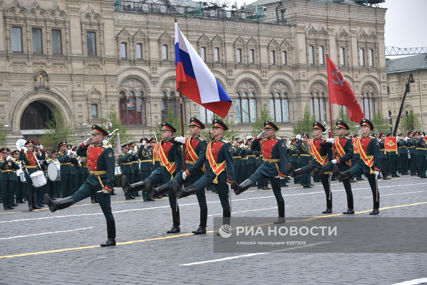 Военный парад, посвящённый 74-й годовщине Победы в Великой Отечественной войне