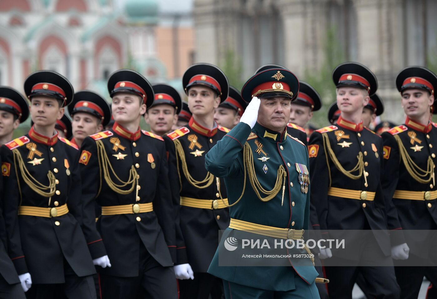Военный парад, посвящённый 74-й годовщине Победы в Великой Отечественной войне
