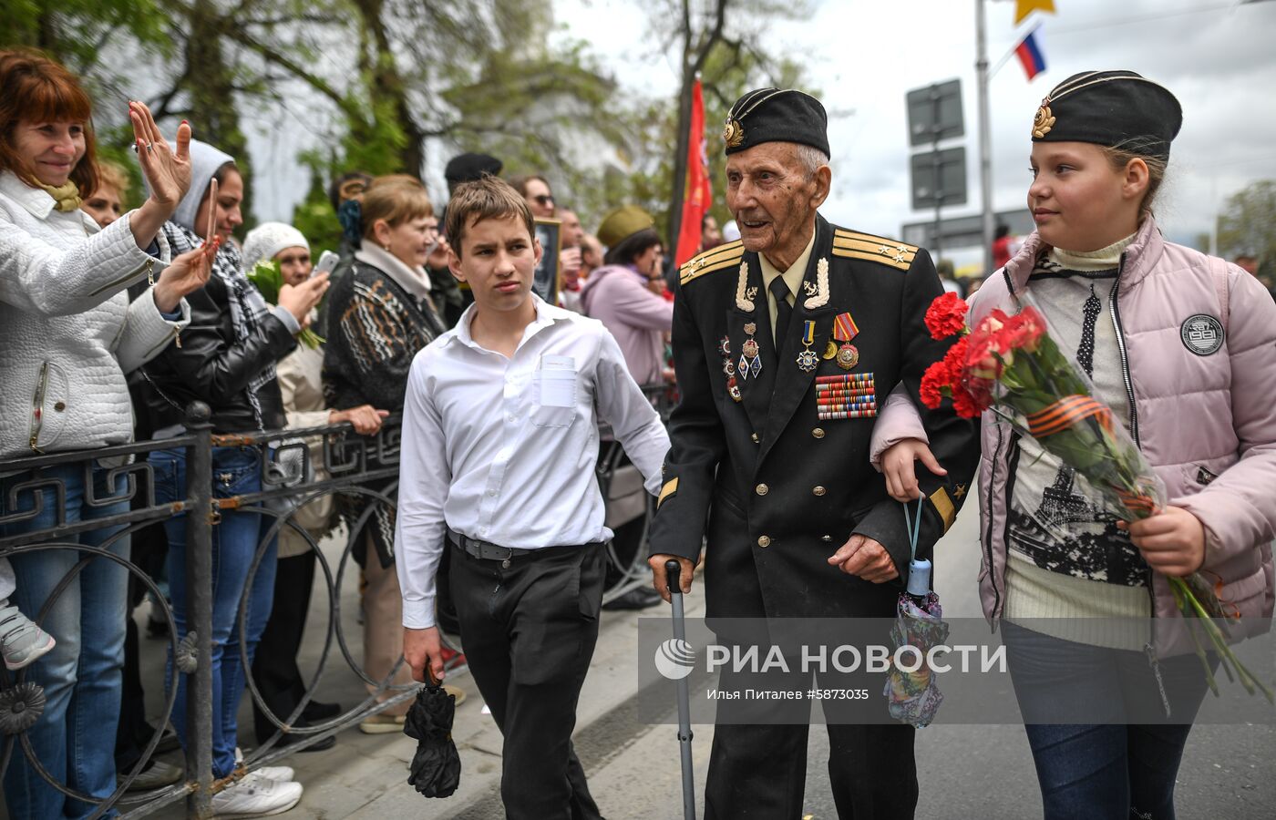 Празднование Дня Победы в регионах России