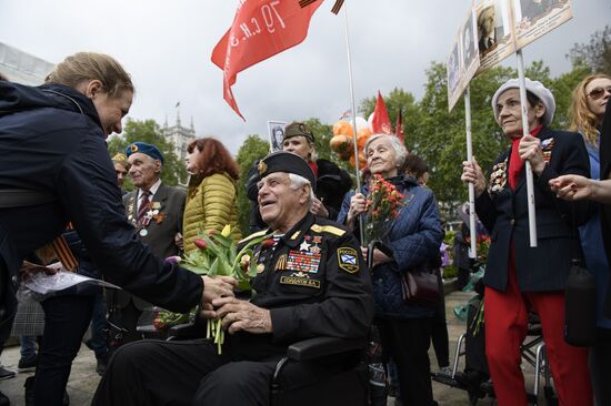 Акция "Бессмертный полк" за рубежом