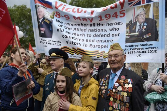 Акция "Бессмертный полк" за рубежом