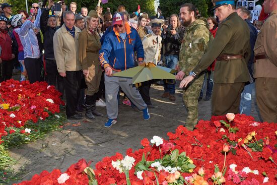 Акция "Бессмертный полк" за рубежом