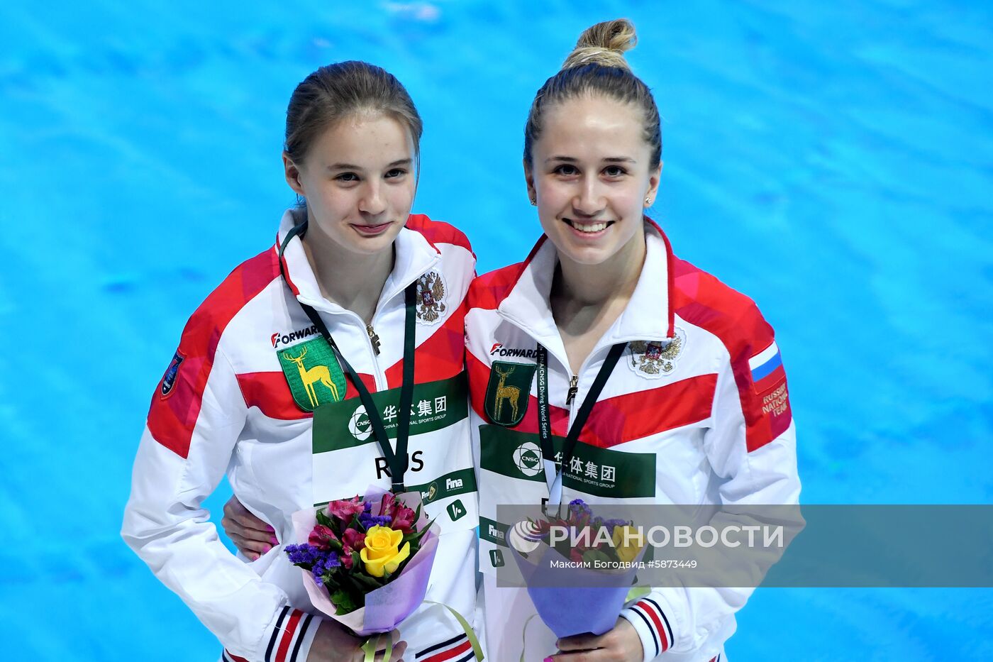 Прыжки в воду. Мировая серия FINA. Первый день