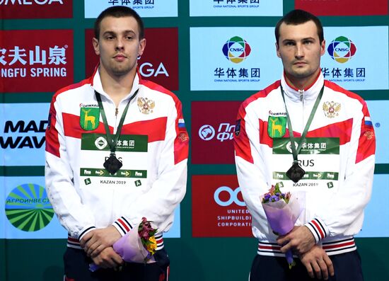 Прыжки в воду. Мировая серия FINA. Первый день 