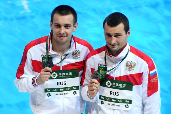 Прыжки в воду. Мировая серия FINA. Первый день 