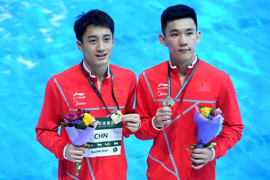 Прыжки в воду. Мировая серия FINA. Первый день 