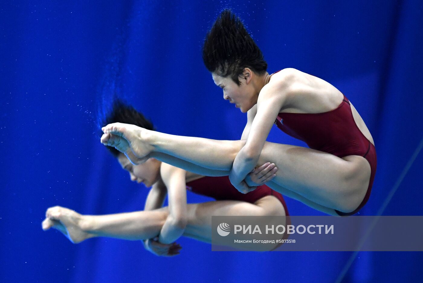 Прыжки в воду. Мировая серия FINA. Первый день 