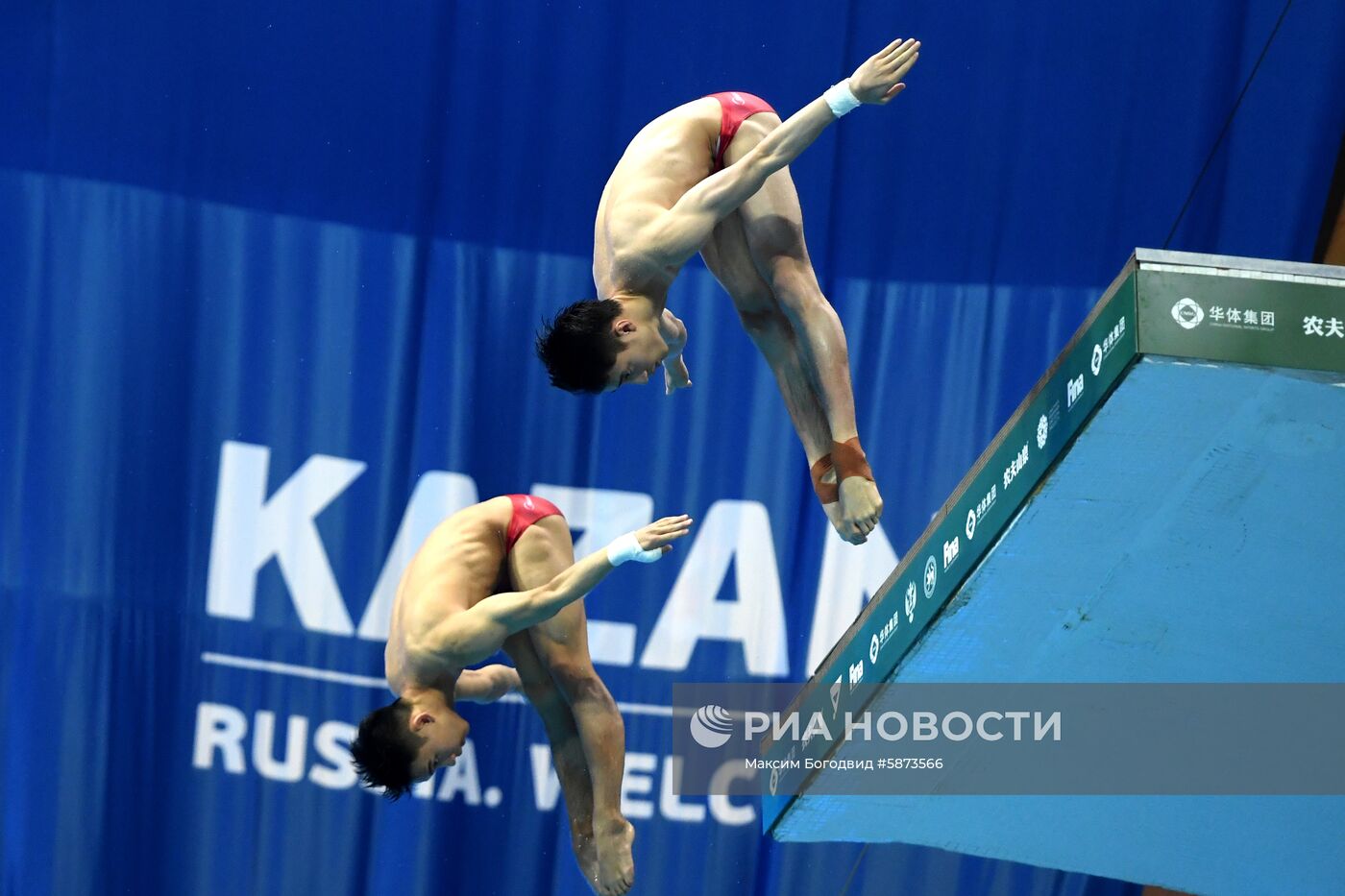 Прыжки в воду. Мировая серия FINA. Первый день