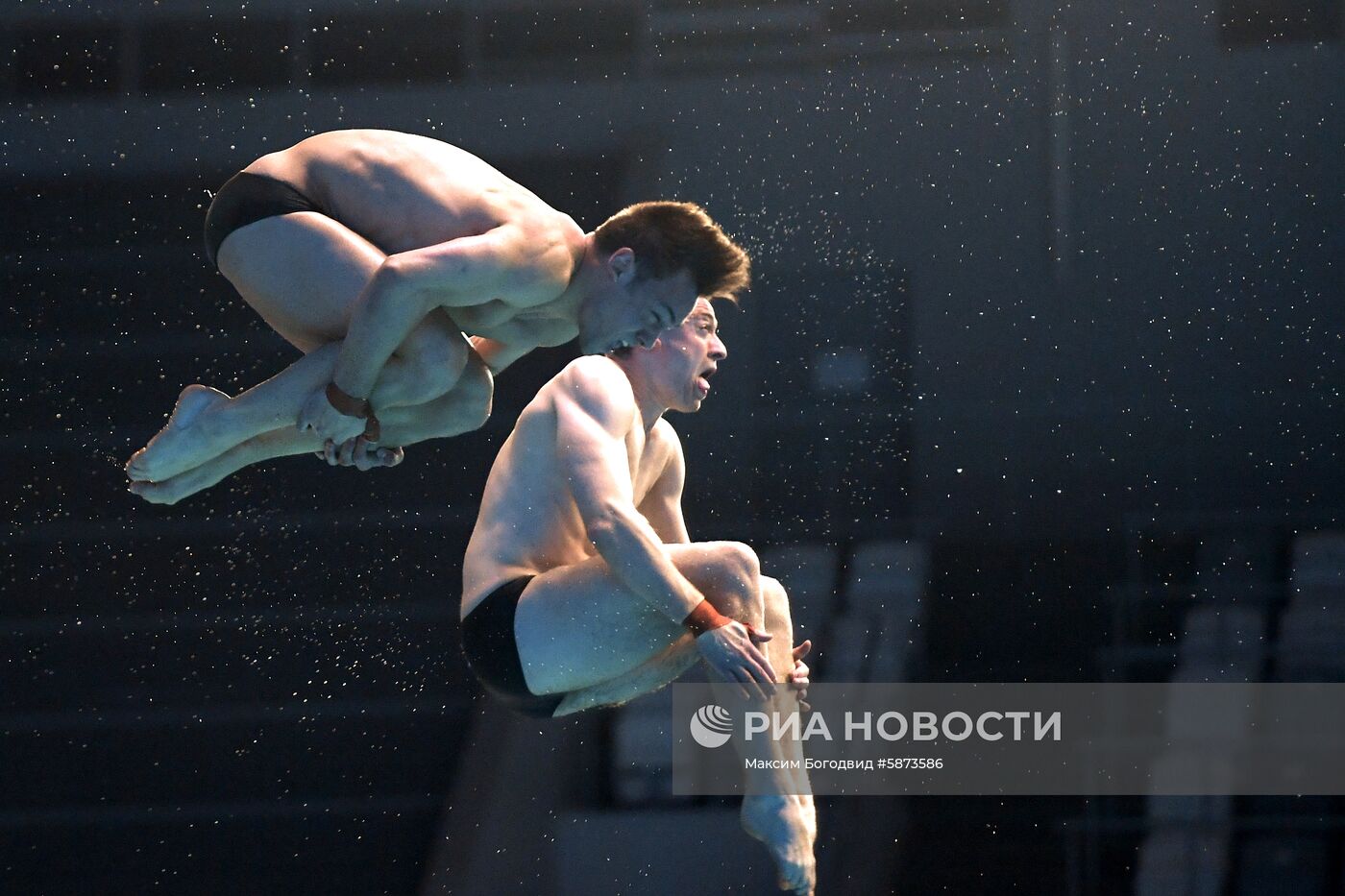 Прыжки в воду. Мировая серия FINA. Первый день