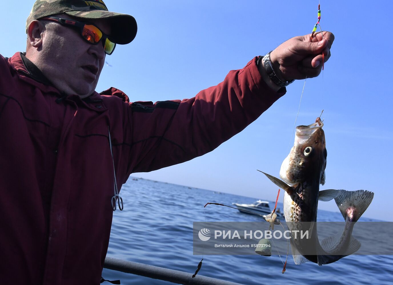 Любительский лов камбалы и минтая в Уссурийском заливе