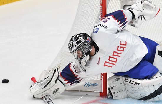 Хоккей. Чемпионат мира. Матч Россия - Норвегия