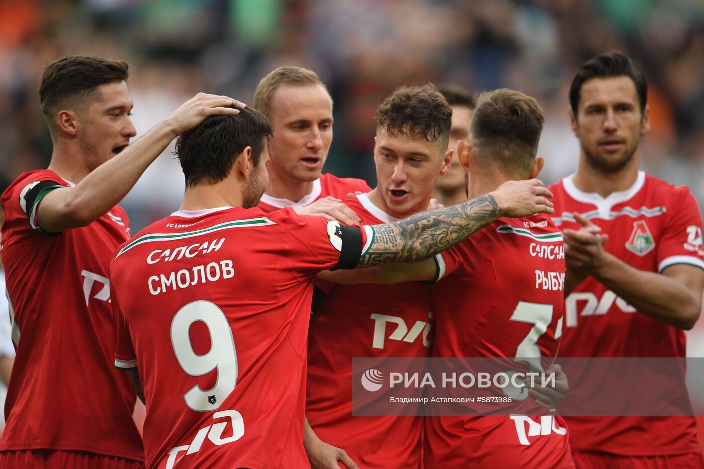 Футбол. РПЛ. Матч "Локомотив" - "Рубин"