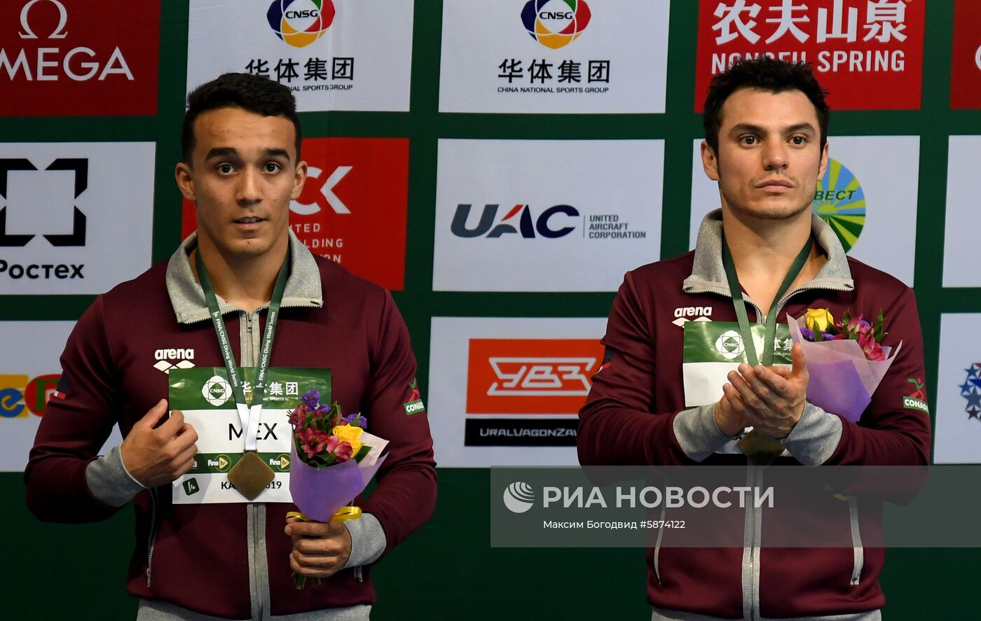 Прыжки в воду. Мировая серия FINA. Первый день