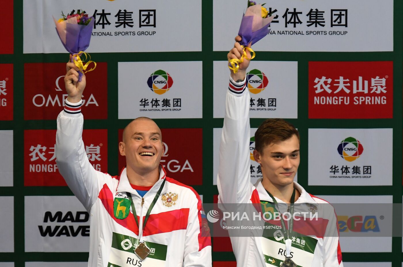 Прыжки в воду. Мировая серия FINA. Первый день