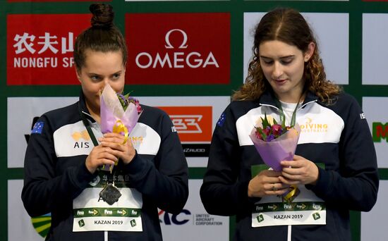 Прыжки в воду. Мировая серия FINA. Первый день 