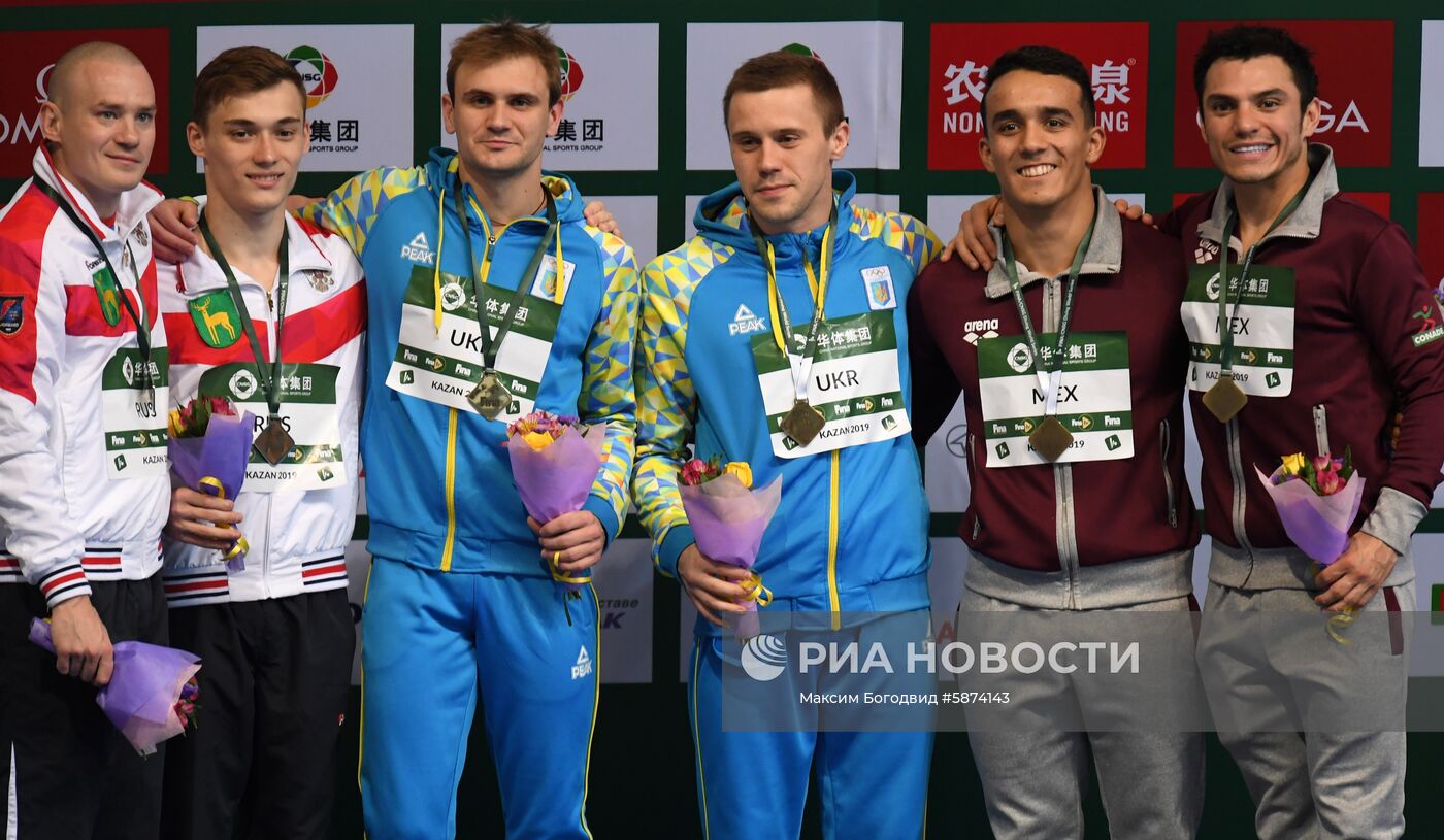Прыжки в воду. Мировая серия FINA. Первый день 