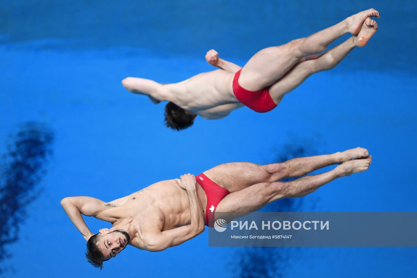 Прыжки в воду. Мировая серия FINA. Первый день