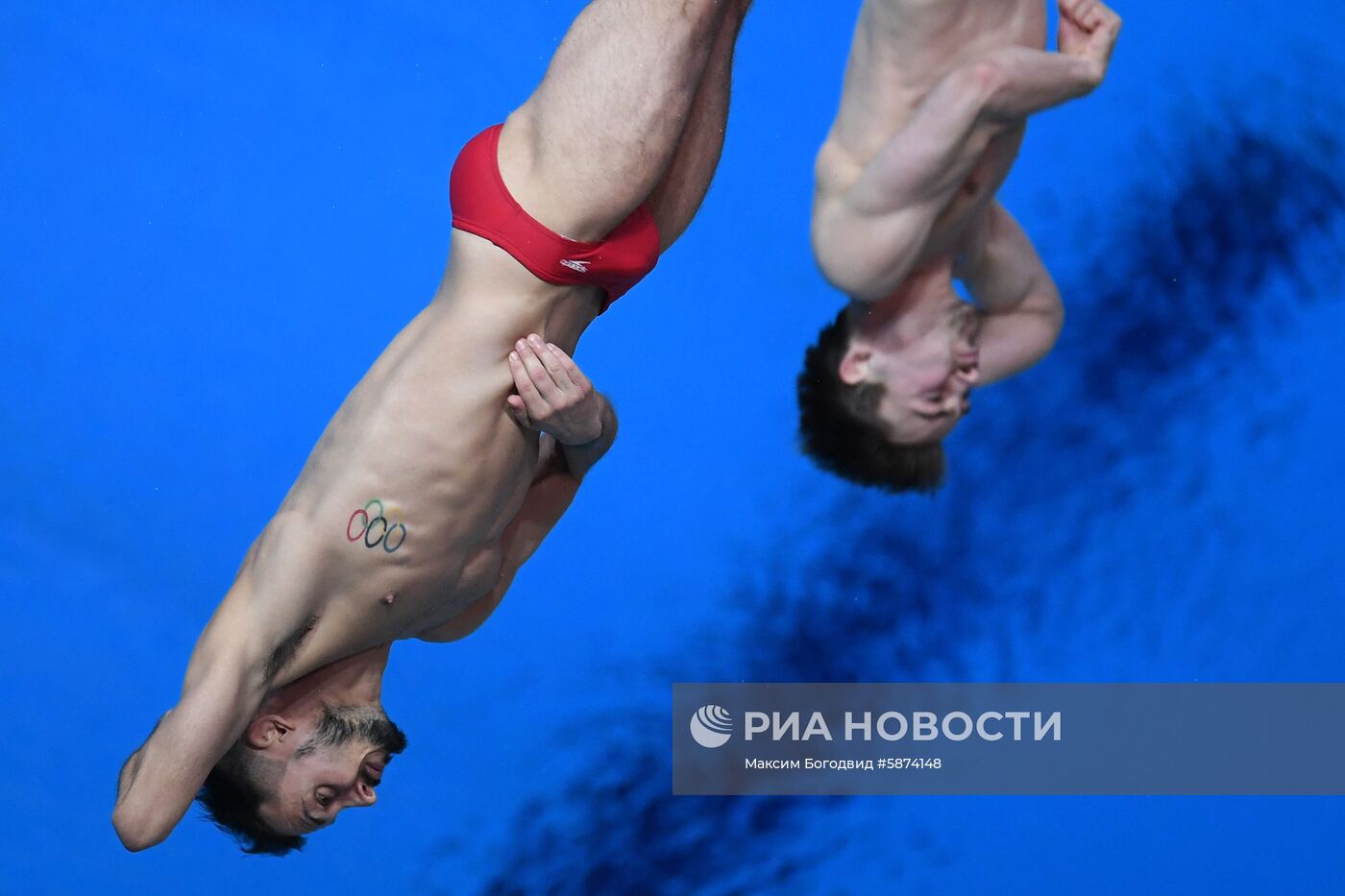 Прыжки в воду. Мировая серия FINA. Первый день 