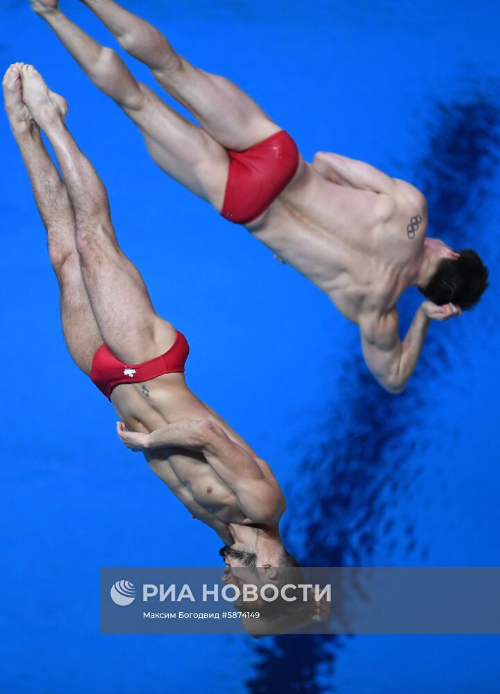 Прыжки в воду. Мировая серия FINA. Первый день 
