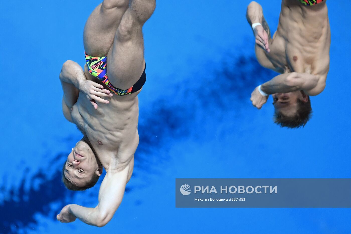 Прыжки в воду. Мировая серия FINA. Первый день 