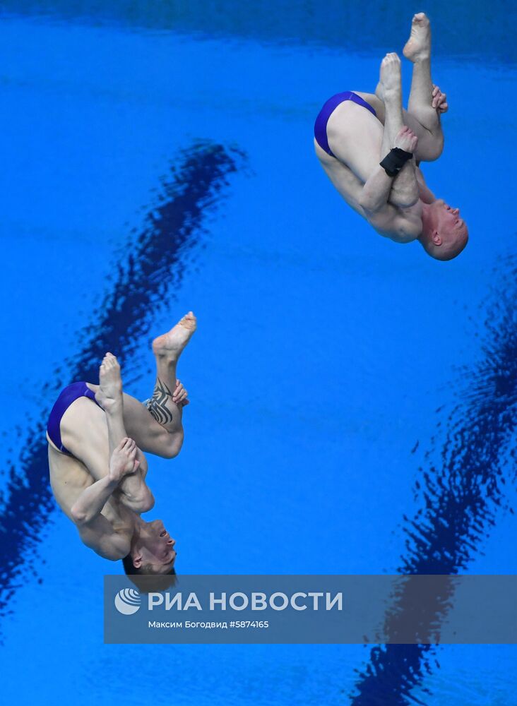 Прыжки в воду. Мировая серия FINA. Первый день