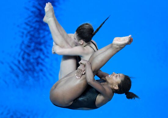 Прыжки в воду. Мировая серия FINA. Первый день 