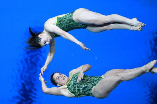 Прыжки в воду. Мировая серия FINA. Первый день 