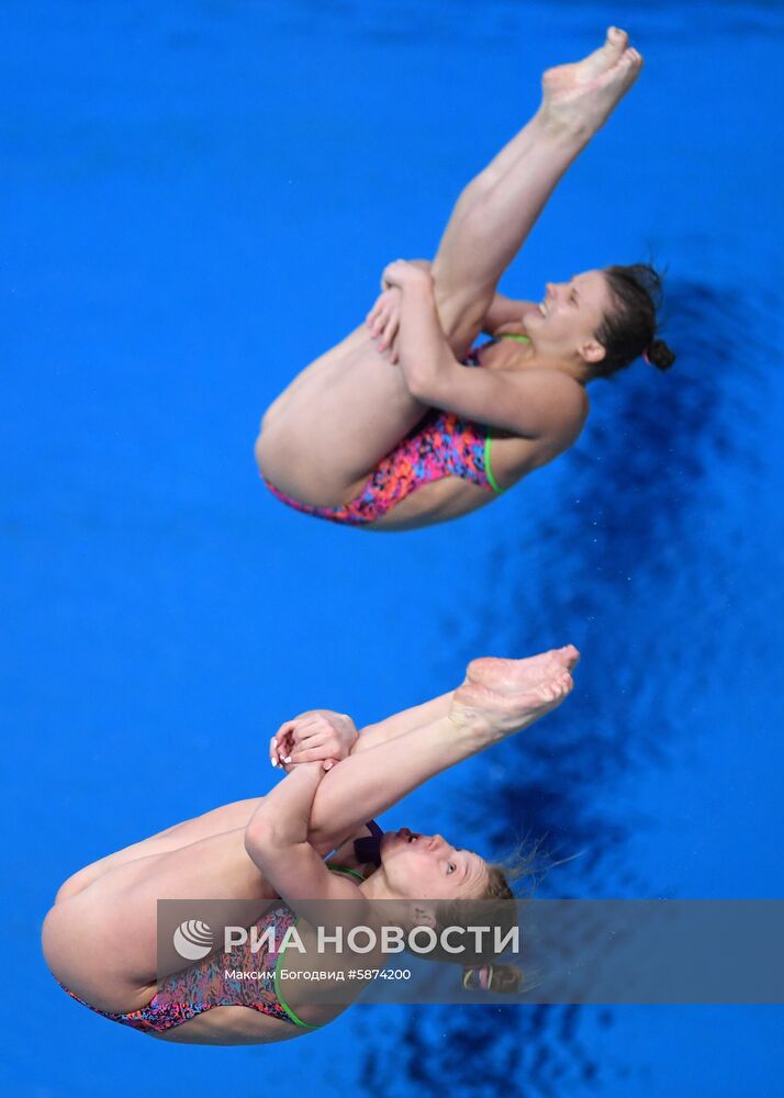 Прыжки в воду. Мировая серия FINA. Первый день