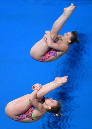 Прыжки в воду. Мировая серия FINA. Первый день 