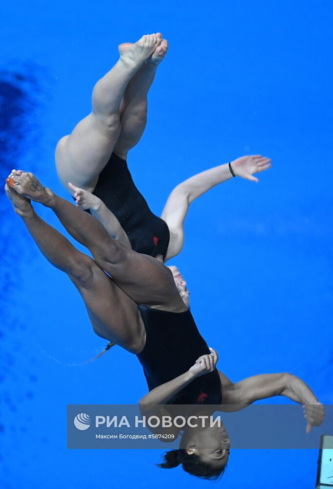 Прыжки в воду. Мировая серия FINA. Первый день
