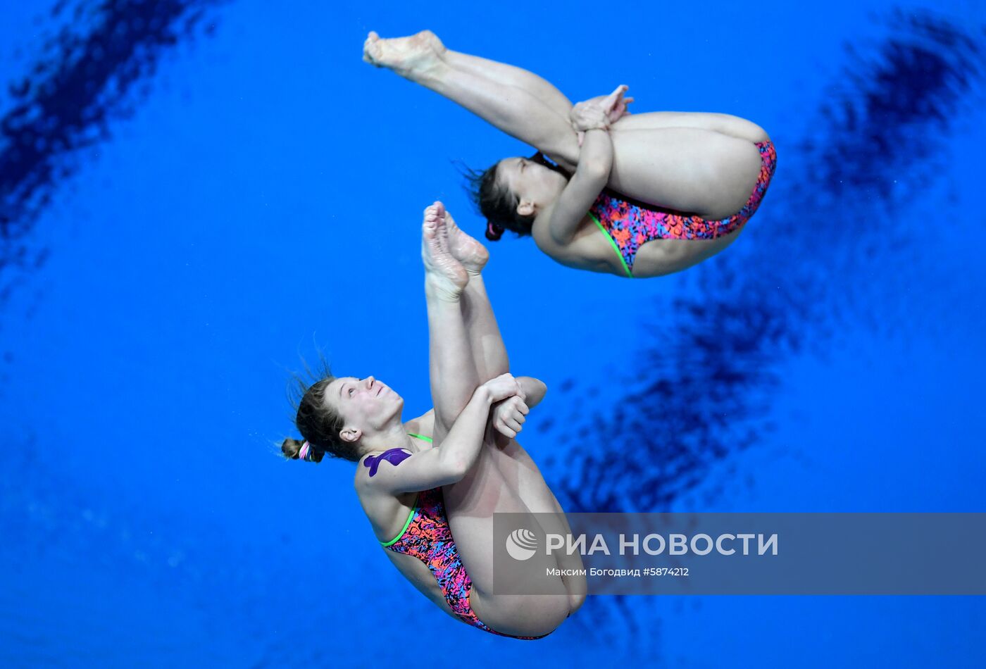Прыжки в воду. Мировая серия FINA. Первый день 