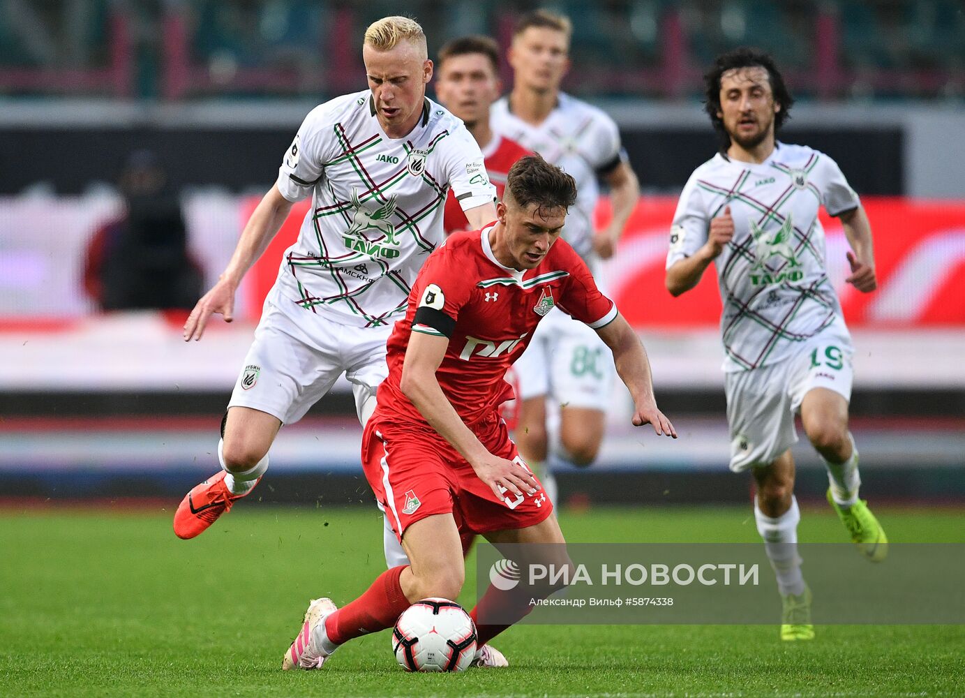 Футбол. РПЛ. Матч "Локомотив" - "Рубин"