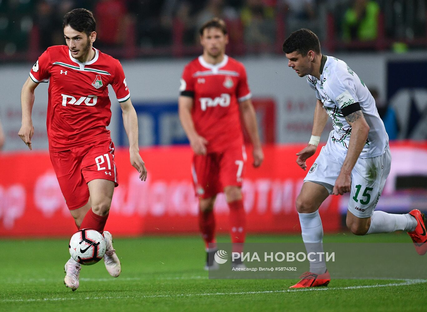 Футбол. РПЛ. Матч "Локомотив" - "Рубин"