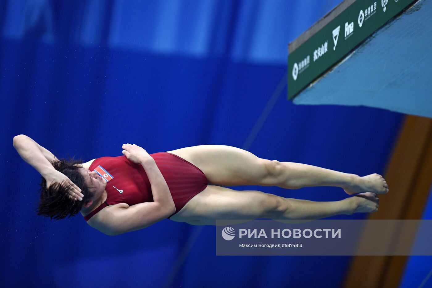 Прыжки в воду. Мировая серия FINA. Второй день 