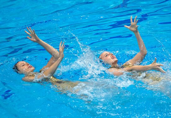 Синхронное плавание. Кубок Европы. Дуэт. Техническая программа